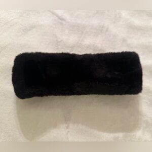 Faux fur black headband for winter. Great condition